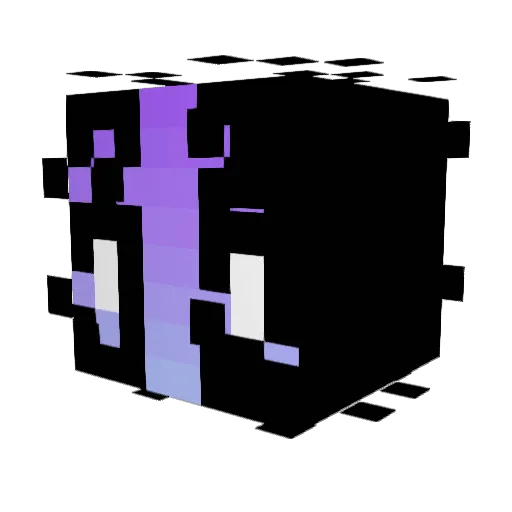 Stipke111 Minecraft avatar head, 3D render