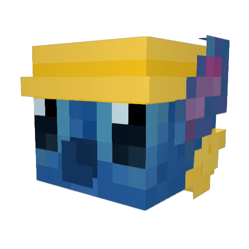 Stitch3007 Minecraft avatar head, 3D render
