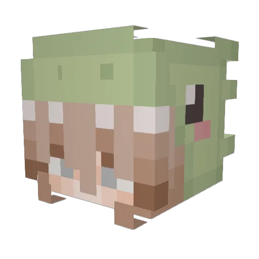 StitchKauai626 Minecraft avatar head, 3D render