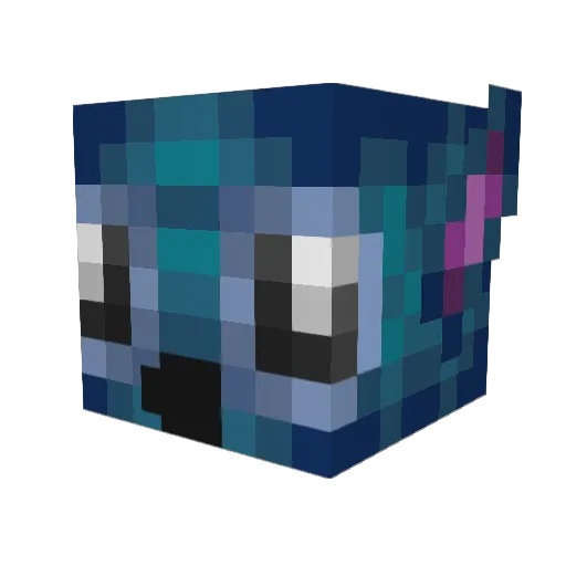 StitchLover_16 Minecraft avatar head, 3D render