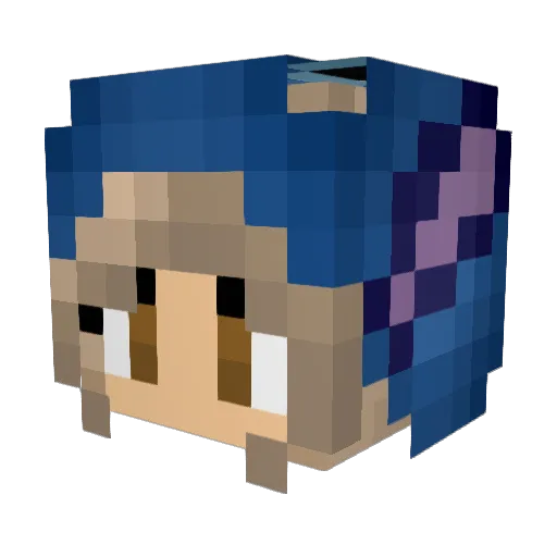 Stitch_1412 Minecraft avatar head, 3D render