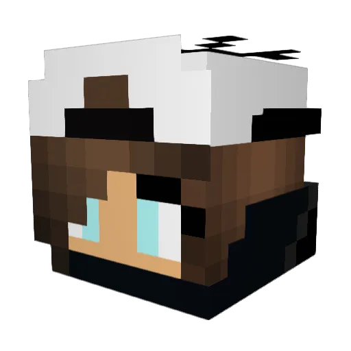 Stitch_3421 Minecraft avatar head, 3D render