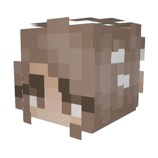 Stitch_Xl Minecraft avatar head, 3D render