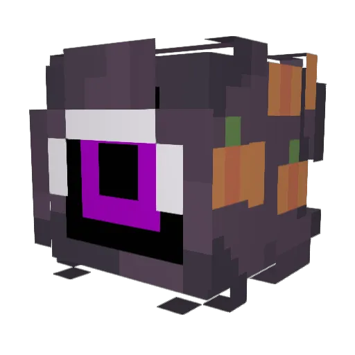 Stitcher_Jim Minecraft avatar head, 3D render