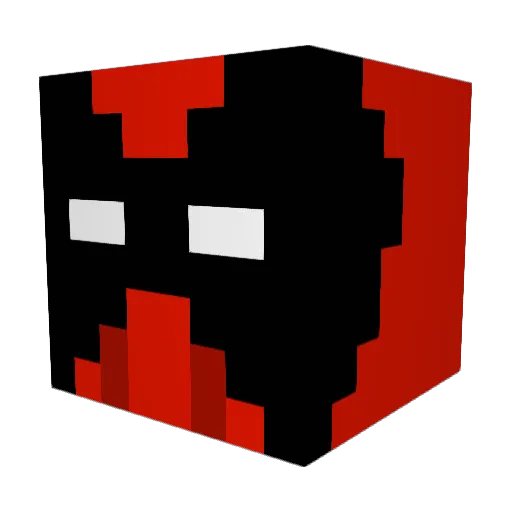 Stivenberg Minecraft avatar head, 3D render