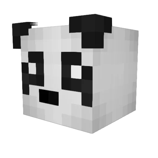Stivmeistero Minecraft avatar head, 3D render