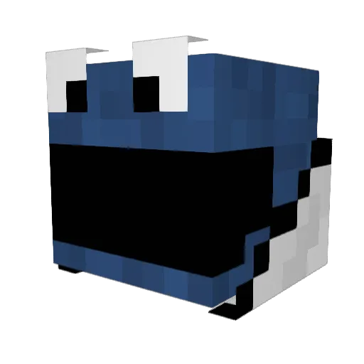StixOG Minecraft avatar head, 3D render