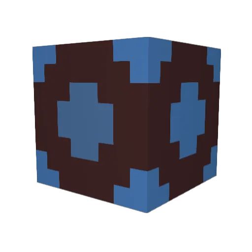 Stixx01 Minecraft avatar head, 3D render
