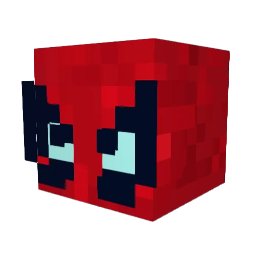 Stng61 Minecraft avatar head, 3D render