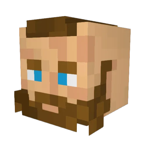 StoSpacciando Minecraft avatar head, 3D render