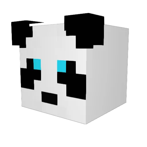 Stockholmsbonden Minecraft avatar head, 3D render