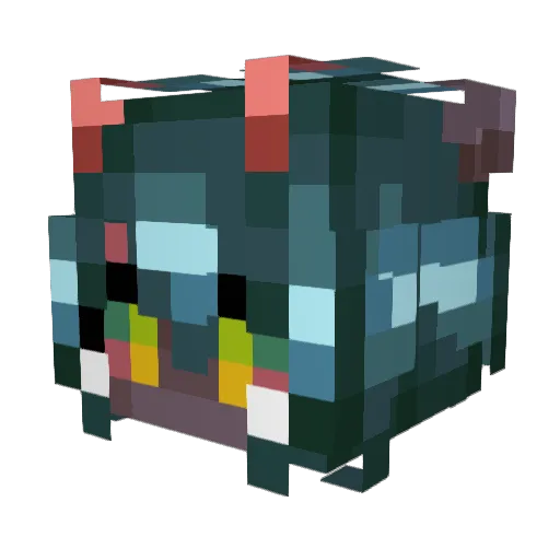 StockingShot56 Minecraft avatar head, 3D render