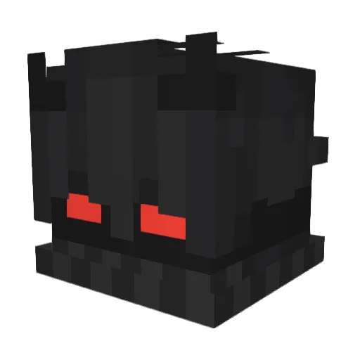 Stoeremohammed Minecraft avatar head, 3D render