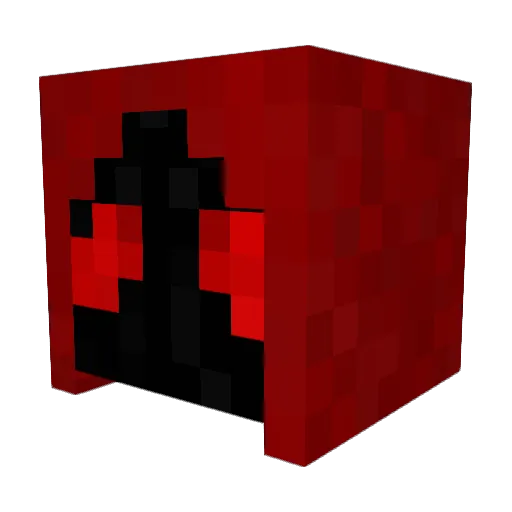 Stoffo Minecraft avatar head, 3D render