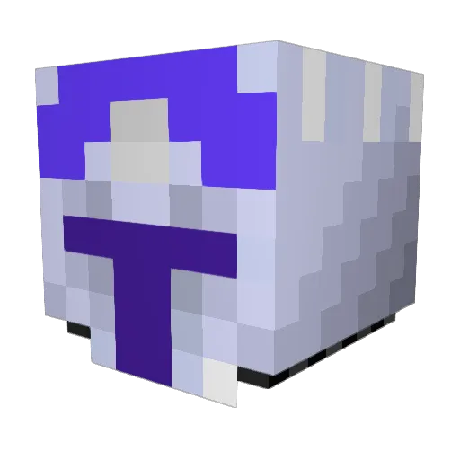 StoicReason Minecraft avatar head, 3D render