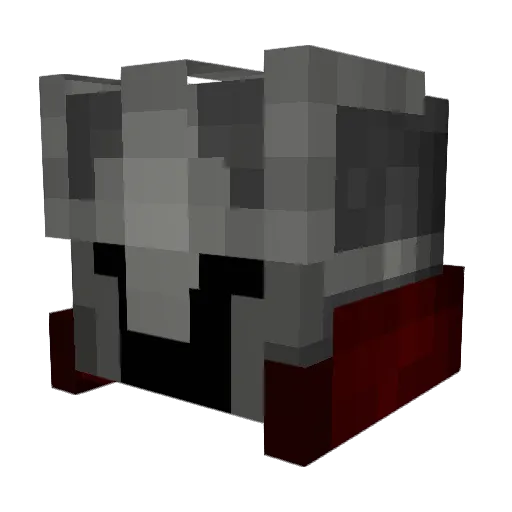 Stoic_Maverick Minecraft avatar head, 3D render