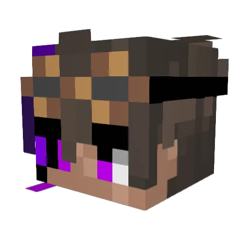 Stoirm800 Minecraft avatar head, 3D render