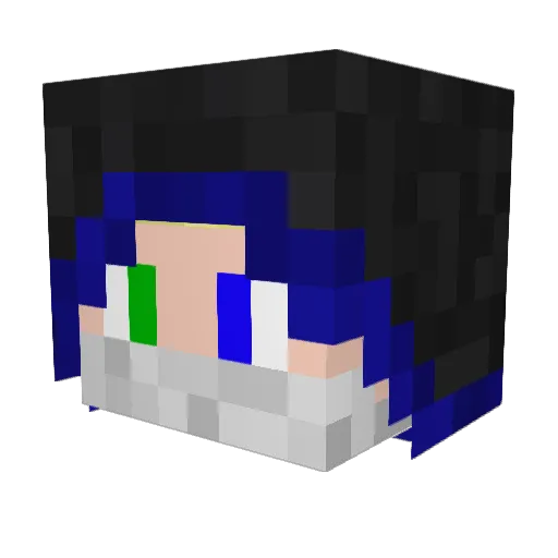 Stoirm_SLW Minecraft avatar head, 3D render