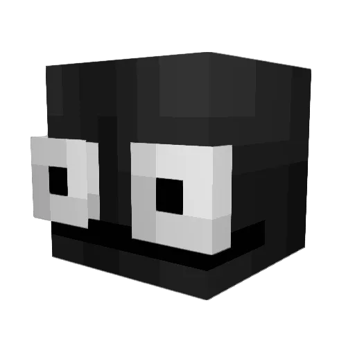 Stojnev_ Minecraft avatar head, 3D render