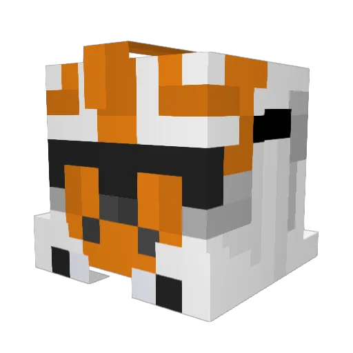 Stokey0 Minecraft avatar head, 3D render