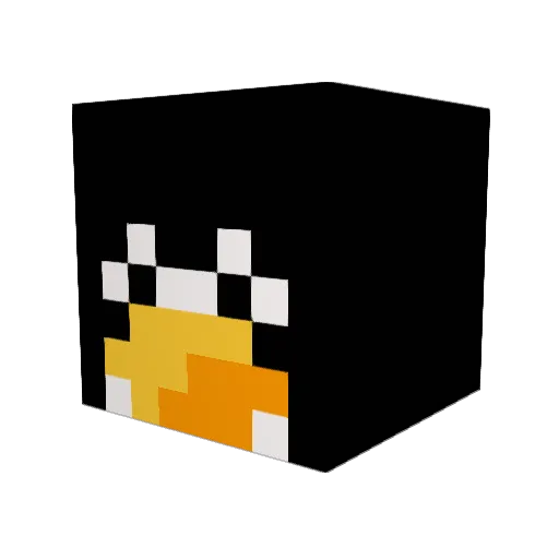 Stokstaartje03 Minecraft avatar head, 3D render
