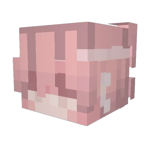 Stolas_Blitzo Minecraft avatar head, 3D render