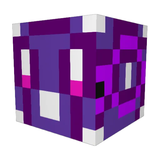 Stoldgar Minecraft avatar head, 3D render