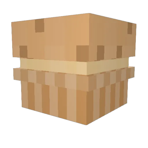 StoleYourMuffins Minecraft avatar head, 3D render