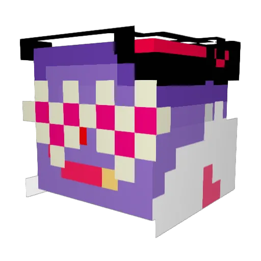 Stolitz6669 Minecraft avatar head, 3D render