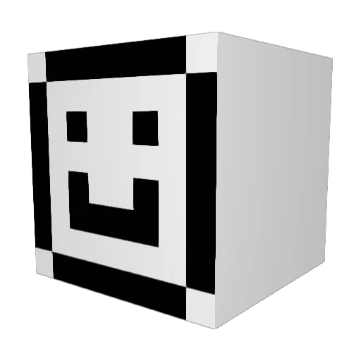 Stomb06 Minecraft avatar head, 3D render