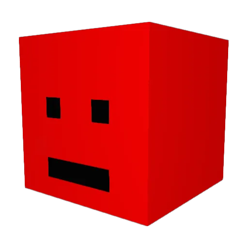 Stone1269 Minecraft avatar head, 3D render