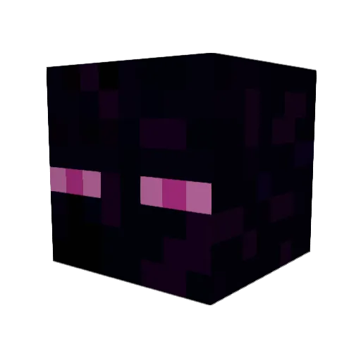 StoneCow Minecraft avatar head, 3D render