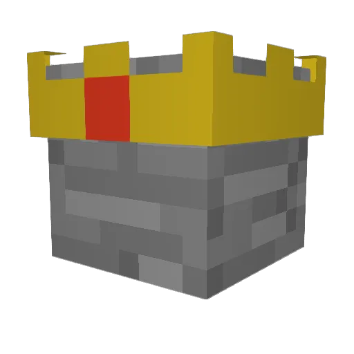 StoneCrafts Minecraft avatar head, 3D render