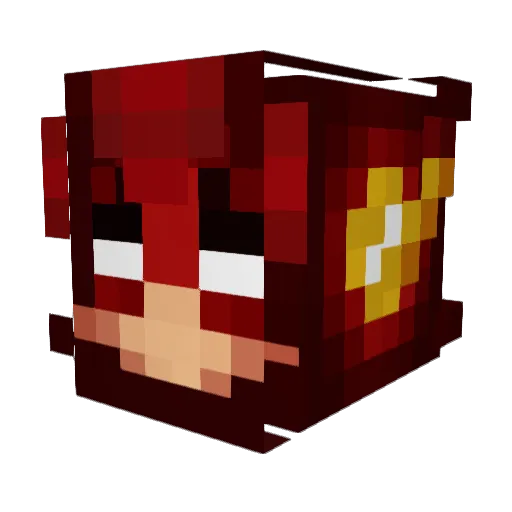 Stone_Spirits Minecraft avatar head, 3D render