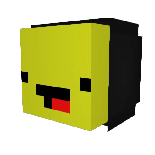 Stonecrusher52 Minecraft avatar head, 3D render