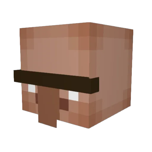 StonedBanjo Minecraft avatar head, 3D render