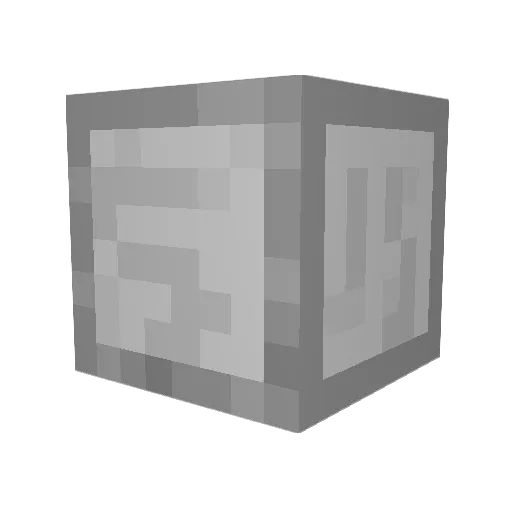 Stoneman2613 Minecraft avatar head, 3D render