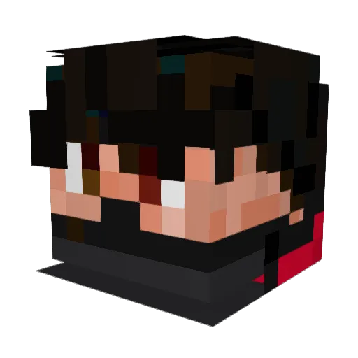 StonerJanek Minecraft avatar head, 3D render