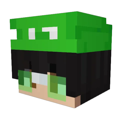 StoneyCFH Minecraft avatar head, 3D render