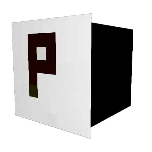 StonksGoUp69420 Minecraft avatar head, 3D render