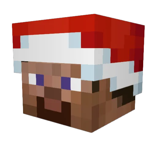 StonksMC Minecraft avatar head, 3D render