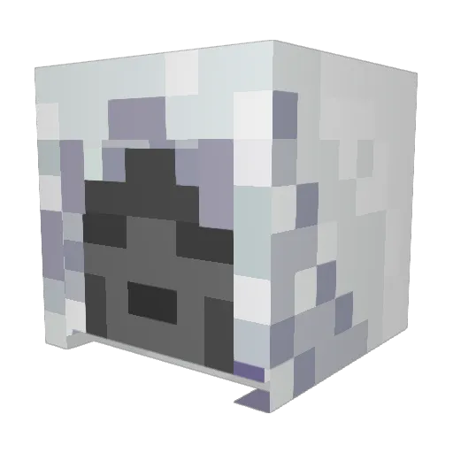 StonksTraderr Minecraft avatar head, 3D render