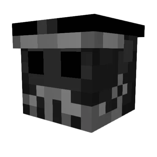 Stonne40 Minecraft avatar head, 3D render