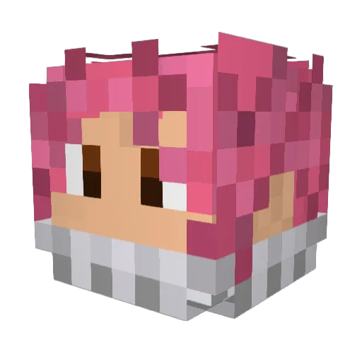 Stony_Mahoni Minecraft avatar head, 3D render