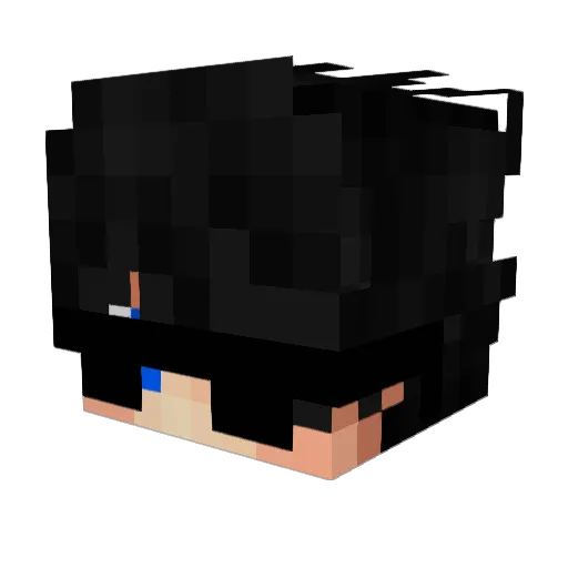 StoofDzn Minecraft avatar head, 3D render