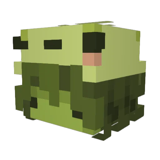 Stoomps_ Minecraft avatar head, 3D render