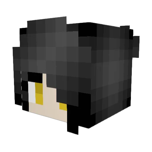StootsGuest Minecraft avatar head, 3D render