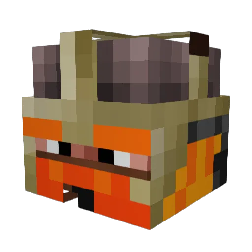 Stor_Stark_Turk Minecraft avatar head, 3D render