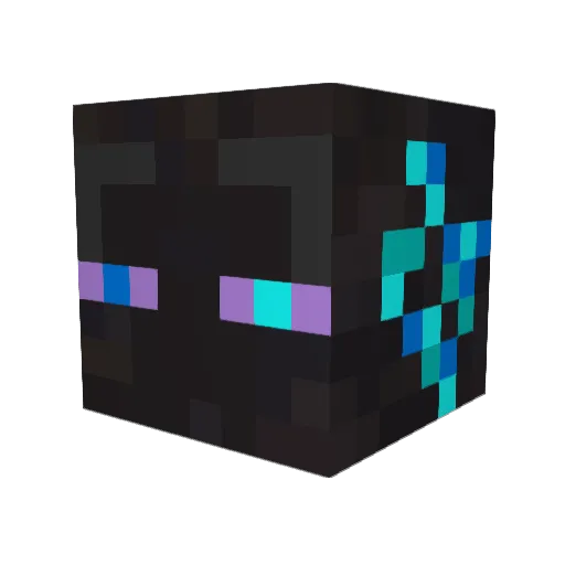 Storm0706 Minecraft avatar head, 3D render