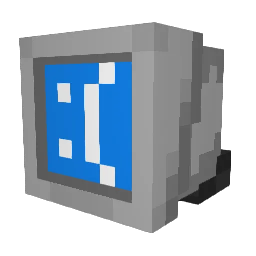 Storm366 Minecraft avatar head, 3D render
